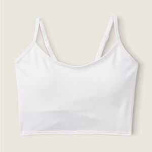 PINK Victoria’s Secret - Ultimate Lightly Lined Twist Sports Bra - XS - White